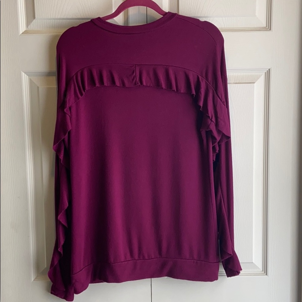 Lime Lush Ruffle Top - Picture 2 of 5